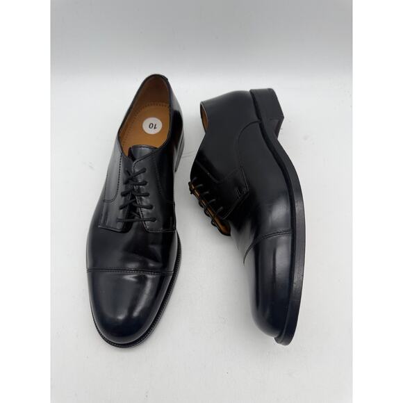 BRAND NEW Cole Haan Caldwell 08330 Cap Toe Oxfords Black Mismatch Sz R 10/L 10.5